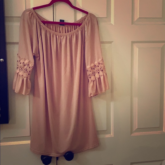 Tops - Pink Blouse ( Rose Color )